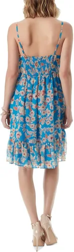 Vista 2 de Jessica Simpson Vestido de gasa con estampado floral para mujer Southern Beauties