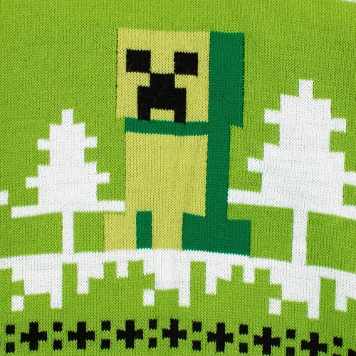 Vista 2 de Minecraft Suéter de Navidad para niños