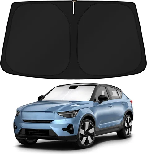 Vista 115 de KUST Parasol para parabrisas para BMW X1 F48 2016, 2017, 2018, 2019, 2020, 2021, 2022, accesorios de ajuste personalizado, parasol plegable