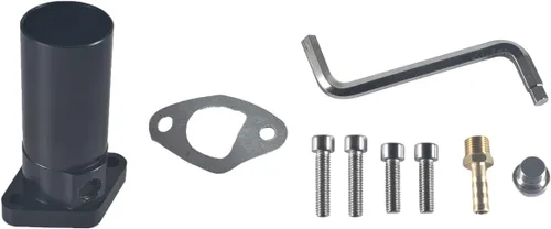 Vista 3 de Tubo de admisión CNC de entrada de tubo de distribución para carburador VM24 PWK24 para motor Predator 212cc 196cc 6.5hp GX160 GX200 CT200U BT200X