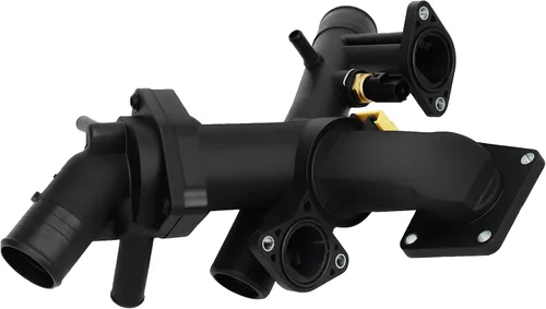 Vista 46 de Ensamble de carcasa de termostato IRONTEK con sensor 2L2Z8592AA para Ford Explorer 2002-2010, Explorer Sport Trac 2007-2010, para Mercury