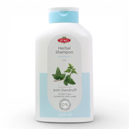 Vista 2 de OTACI Champú Herbal Ivy – Limpieza profunda, fórmula vegana infundida con romero, salvia, manzanilla y menta para un cabello más fuerte, brillante