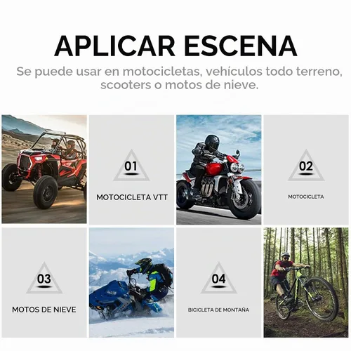 Vista 6 de Interruptor de control de manubrio de motocicleta de aluminio, botón de claxon y arranque de acción momentánea de 7/8 pulgadas con dos conectores