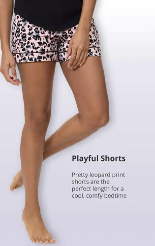 Vista 6 de PajamaGram Pajamas For Women Shorts Set - Cotton PJs, 100% Cotton