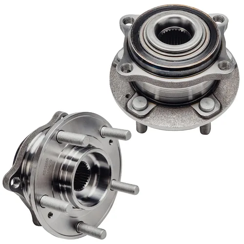 Vista 49 de Detroit Axle - Par de cojinetes de rueda delantera/trasera para Ford Edge 11-14, 09-19 Flex, 13-19 Police Interceptor Sedan, 14-18 Police Sedan