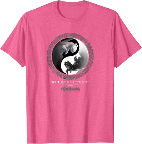 Vista 28 de Cómo entrenar a tu dragón 3 Yin Yang Dragon Camiseta