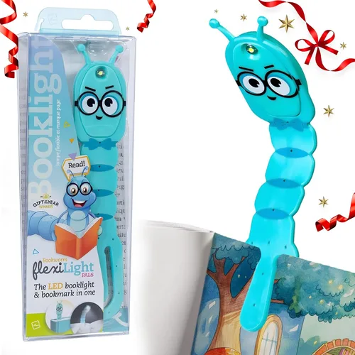 Vista 14 de Flexilight Pal - Luz de lectura 2 en 1, marcapáginas, luz LED con clip, lámpara de lectura para niños y adultos, accesorios de libro de regalo