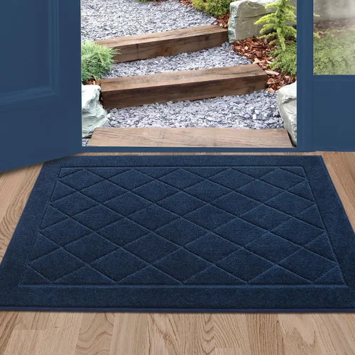 Vista 10 de BEQHAUSE - Tapete para puerta de 20 x 32 pulgadas, antideslizante, color beige