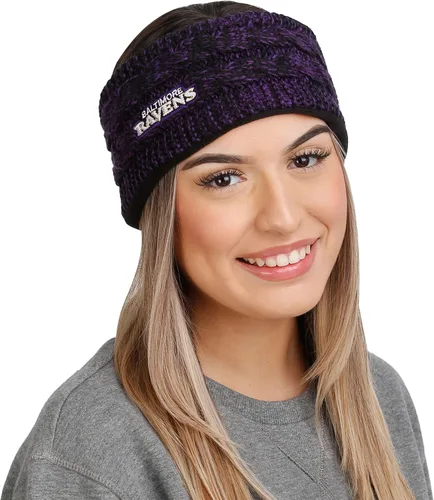 Vista 53 de FOCO Diadema de moda para mujer con logotipo de equipo de la NFL Gradiente impreso.