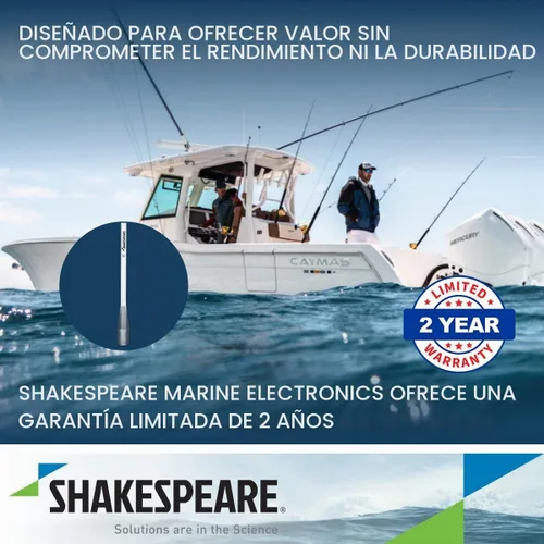 Vista 4 de Shakespeare 396-1 Antena VHF de 5