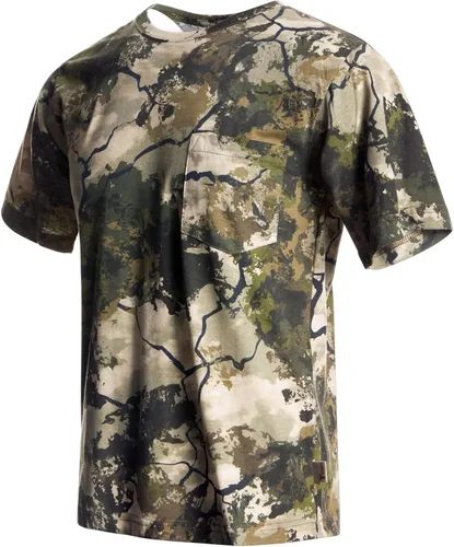 Vista 26 de King's Camo Camiseta de caza de manga corta de algodón Desierto sombra