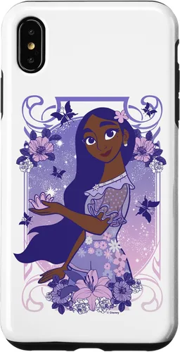 Vista 11 de Funda para iPhone 16 Disney Encanto Isabella Dreamy Floral Retrato