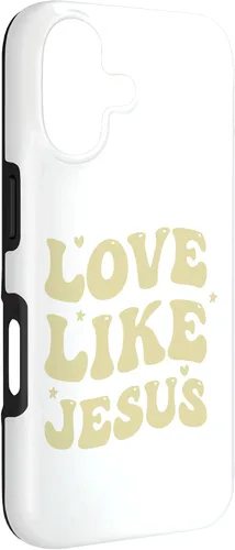Vista 3 de Jesus Loves You, Love Like Jesus, Christian Kindness Case for iPhone 17