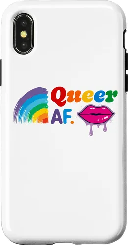 Vista 5 de iPhone 14 Pro Max LGBTQ Comunidad Lesbiana Gay Bi Trans Queer Af Cultura Caso