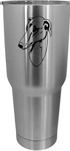 Vista 429 de Cairn Terrier - Vaso grabado con temática de perro, 30 onzas