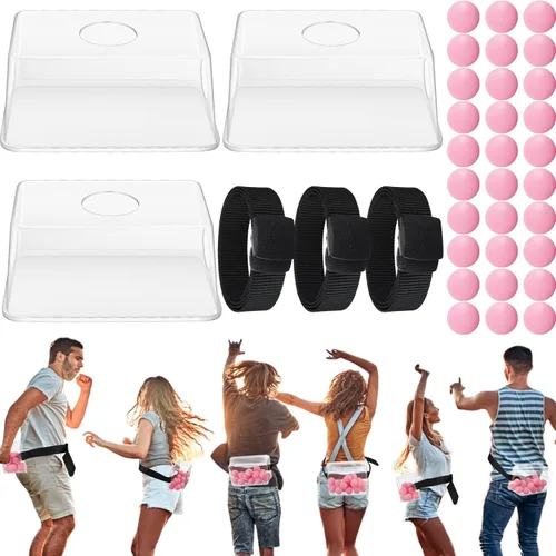 Vista 16 de Vinsot 3 juegos de baby shower para la novia, juego de baby shower más divertido, pelotas interactivas que se agitan para niño o niña, juego