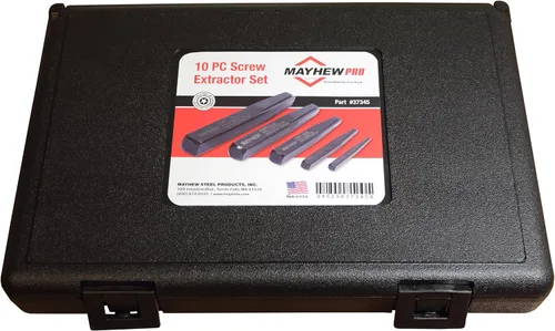 Vista 2 de Mayhew Tools MAY-37345 Juego de extractores de tornillos - 10 piezas