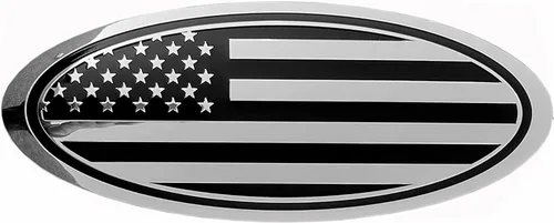 Vista 10 de Emblema de metal de 5 pulgadas para superponer en la puerta trasera Compatible con Ford Bronco Sport (Negro, 5")
