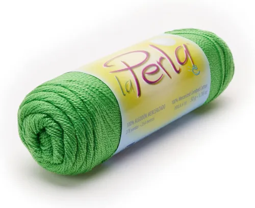 Vista 40 de LA Perla de Omega - Hilo Perle 100% algodón mercerizado ideal para ganchillo fino - Color: 01 - Blanco 601