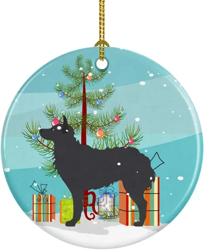Vista 98 de Caroline's Treasures Cavalier King Charles Spaniel - Adorno de cerámica para árbol de Navidad, decoración colgante para el hogar, Navidad, fiestas