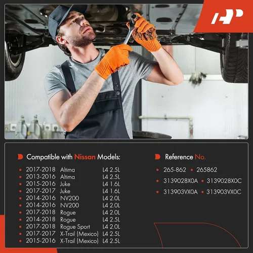Vista 2 de A-Premium Cárter de aceite de transmisión con tapón de drenaje compatible con Nissan Altima 2013-2018, Juke 2015-2017, NV200 2014-2016, Rogue