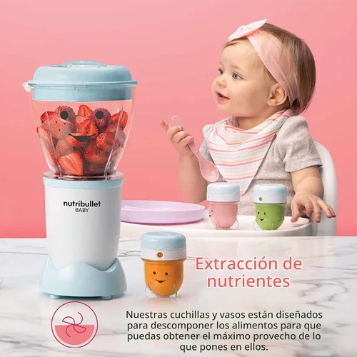Vista 6 de Nutribullet Baby - El sistema completo de preparación de alimentos para bebés