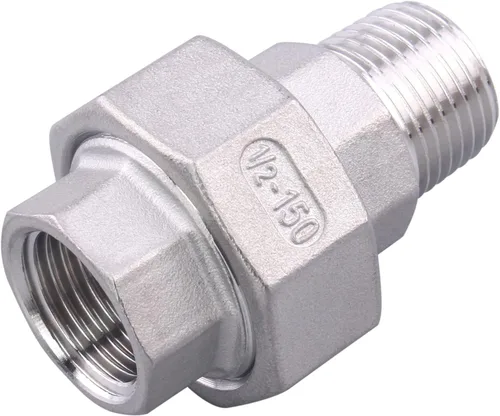 Vista 8 de Unión de accesorios de tubería fundida - 1" NPT hembra montaje acero inoxidable 304, clase 150