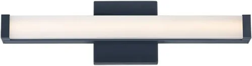 Vista 27 de Maxim Lighting Spec - Lámpara de tocador de baño Acabado de aluminio de níquel satinado Lámpara contemporánea para interiores Ideal para baños