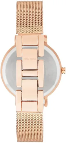 Vista 3 de Nine West Reloj de pulsera de malla para mujer