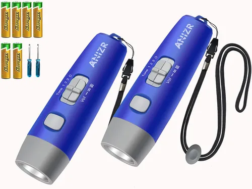 Vista 12 de ANIZR Silbatos electrónicos con cordón, ajustable de 3 tonos y 3 silbatos de emergencia de gran volumen, silbato de árbitro de baloncesto