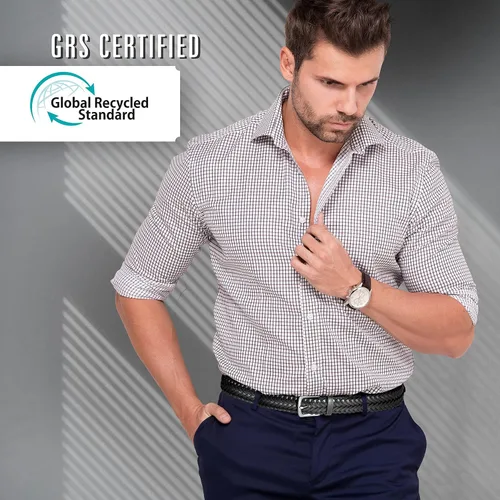 Vista 5 de NINE WEST Cinturón de cuero vegano regular para hombre Vestido reversible casual para uso diario, diseñado en los Estados Unidos