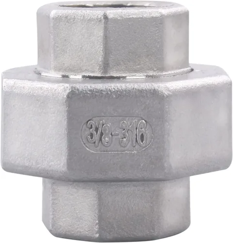 Vista 16 de Unión de accesorios de tubería fundida - 1" NPT hembra montaje acero inoxidable 304, clase 150