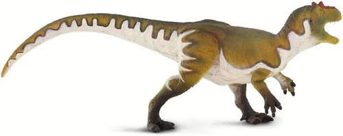 Vista 3 de Safari Ltd. Allosaurus - Figura de modelo realista de 9.5 pulgadas pintada a mano, juguete educativo de depredador jurásico para niños, niñas