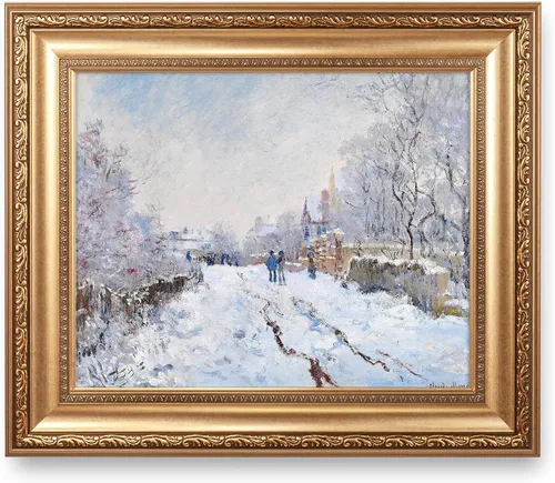 Vista 209 de A&T ARTWORK Antibes Seen from The Salis Gardens de Claude Monet Las Obras de Arte Clásico Mundial Reproducciones, Impresiones de Arte en Lienzo