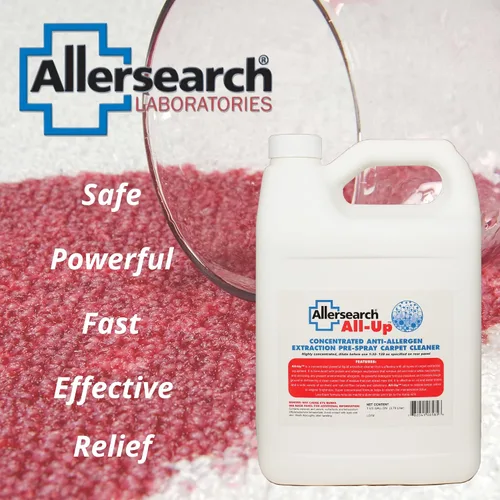 Vista 5 de Allersearch All-Up - Spray concentrado antialérgico para alfombras, 1 galón (128 onzas)