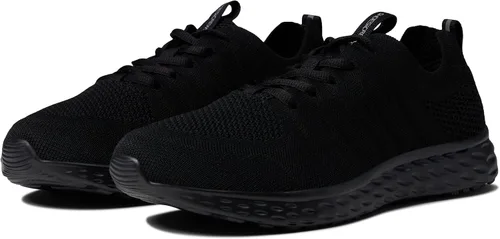 Vista 4 de Shoes for Crews Everlight Mens Non Slip Breathable Lightweight Lace-UpWater Resistant Work Shoes