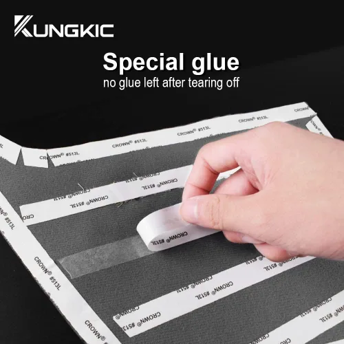 Vista 6 de KUNGKIC Para Benz GLA 2016-2019 - Almohadilla antipatadas para puerta de automóvil, calcomanías protectoras para interiores, accesorios de imitación