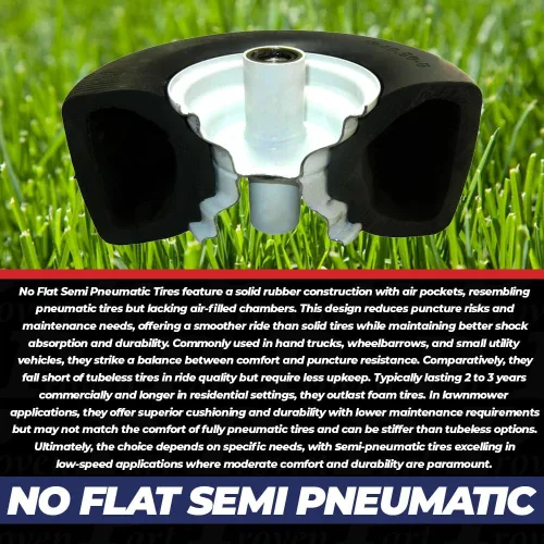 Vista 7 de 13X5X6 No Plano Conjunto de Rueda de Neumático Sólido Sustituye TCA13769 TCA12430 B1WL58 D38009