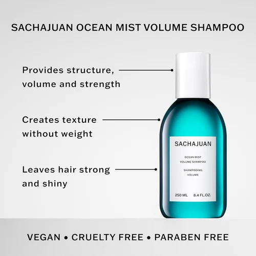 Vista 2 de SACHAJUAN Ocean Mist Champú Volumen, 8.4 Fl Oz