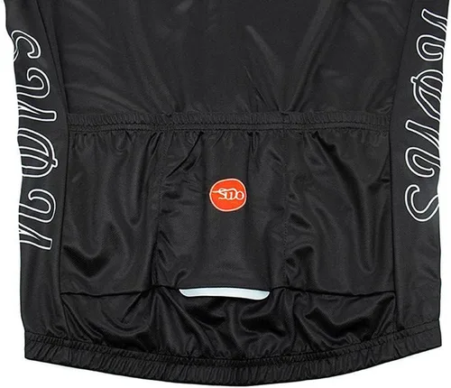 Vista 6 de Conjunto de camiseta de ciclismo para hombre, manga corta, transpirable, con relleno de gel 20D