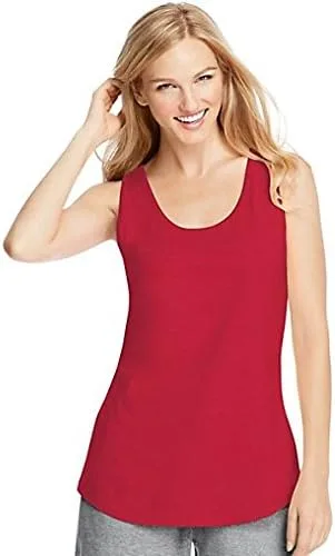Vista 2 de Hanes X-Temp - Camiseta sin mangas para mujer (42 WT)