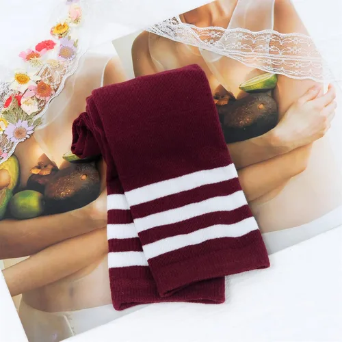 Vista 6 de Intgoodluckycc Calcetines altos hasta el muslo para mujer, calcetines largos hasta la rodilla, calcetines por encima de la rodilla para mujer