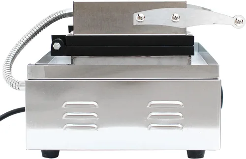 Vista 8 de Máquina de gofres comercial para hacer waffles, panadero, máquina eléctrica para panadero, máquina de gofres de 3.15 x 2.16 pulgadas, máquina