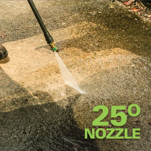Vista 4 de Lavadora a presión Greenworks de 1500 PSI 1.2 GPM (vertical portátil) Certificada PWMA