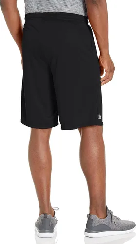 Vista 2 de Russell Athletic s Dri Power Essential Performance - Pantalones cortos para hombre con bolsillo, para entrenamiento y gimnasio