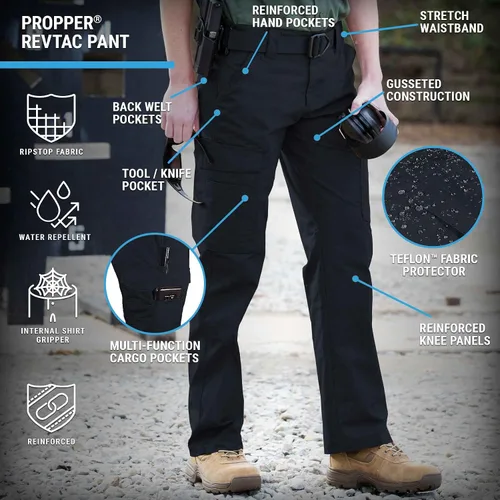 Vista 4 de Propper Pantalón táctico Revtac para mujer