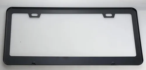 Vista 5 de 1 soporte de marco de matrícula de acero inoxidable SS para Chevy Camaro (negro rojo)