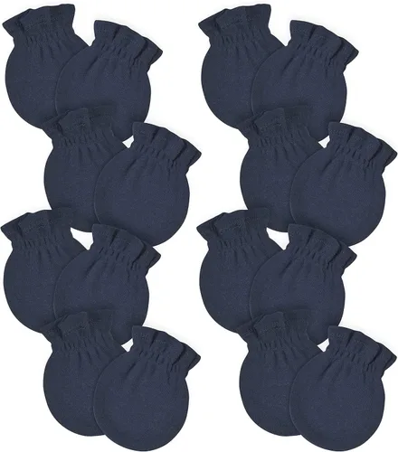 Vista 8 de Gerber Manoplas Antiarañazos para Bebés Niñas, Paquete de 8 y Paquete de 12
