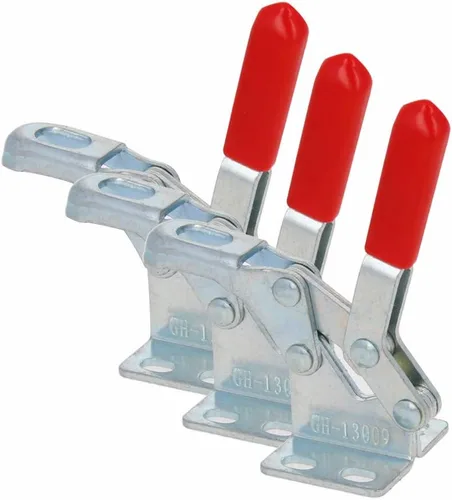 Vista 12 de Utoolmart Herramienta de mano abrazadera de palanca vertical GH-101-B Abrazadera de liberación rápida 220.5 lbs Capacidad de retención 1 PC