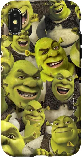 Vista 5 de Funda para iPhone 16 Shrek Group Shot Faces